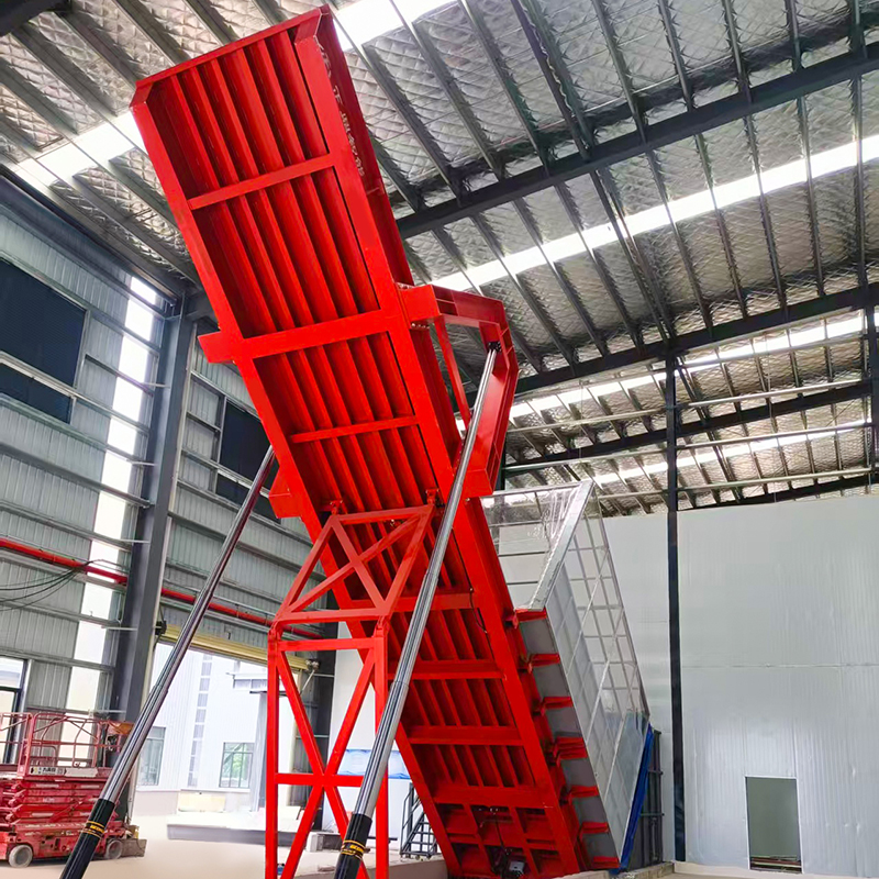 Dumper de camión cerrado con sistema de control de polvo Dumper de camión cerrado con sistema de control de polvo