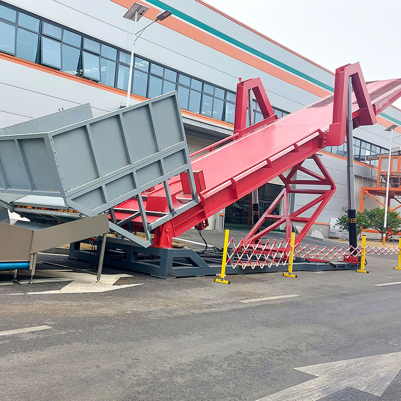 Dumper para camiones sin foso Dumper para camiones sin foso