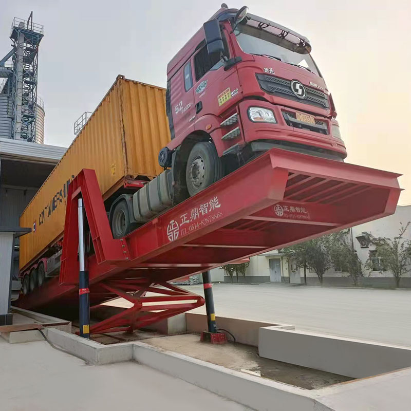 Volcadores de camiones de base poco profunda Volcadores de camiones de base poco profunda